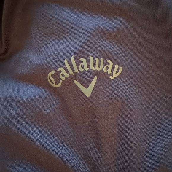 Callaway Men’s Swing Tech Weather Series Half Zip long sleeve Shirt Size Medium - Picture 7 of 12